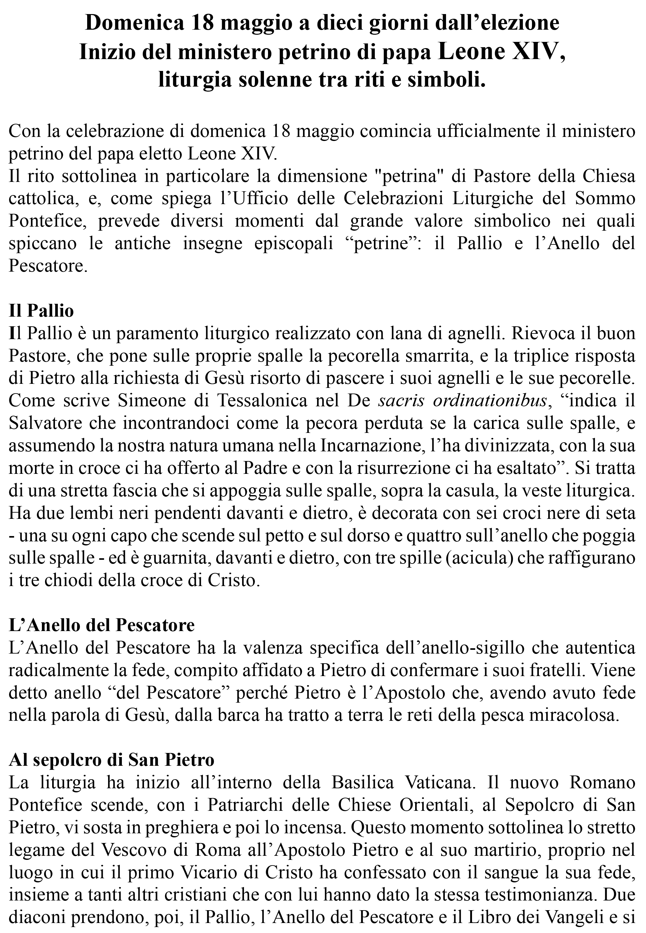 Commemorazione della Passione